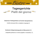 Reini's Bistro Carte