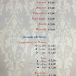 Pizzeria Da Claudio menu