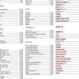 Trallalla menu
