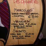 Red Angel Cafe Carta