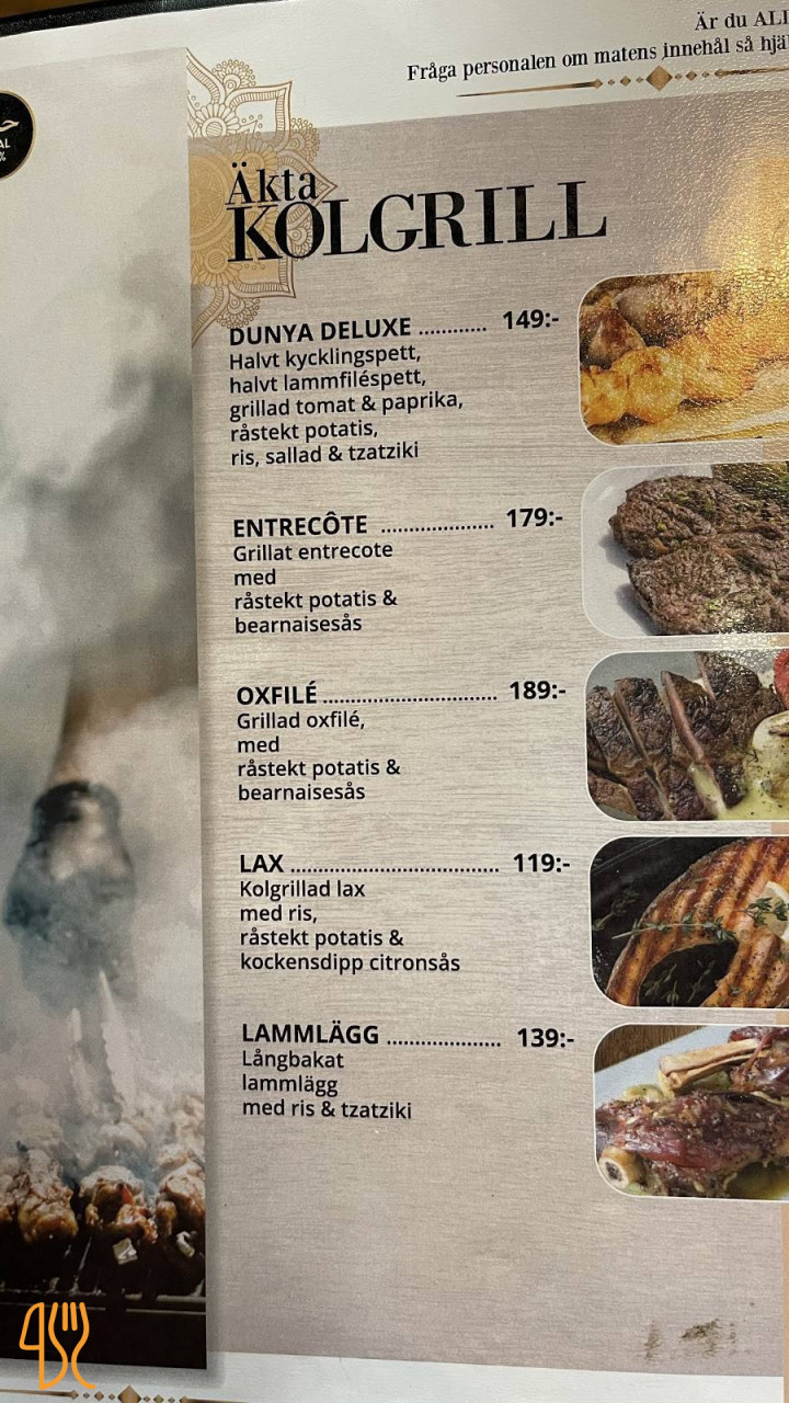 Bistrot 900 Carte