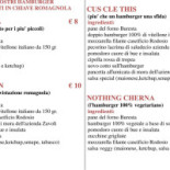 Pizzeria L'usignolo menu