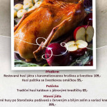 Hospůdka Pod Hradištěm menu