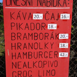U Juráška menu
