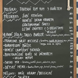 Pilsner Urquell Original Prostějov — Plzeňská Restaurace menu
