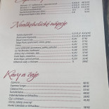 Hostinec Raduňka menu