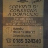 Mister Pizza Carte