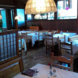 Pizzeria La Lampara Dongo inside