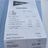 Al Faretto Terrazza Sul Mare Carta