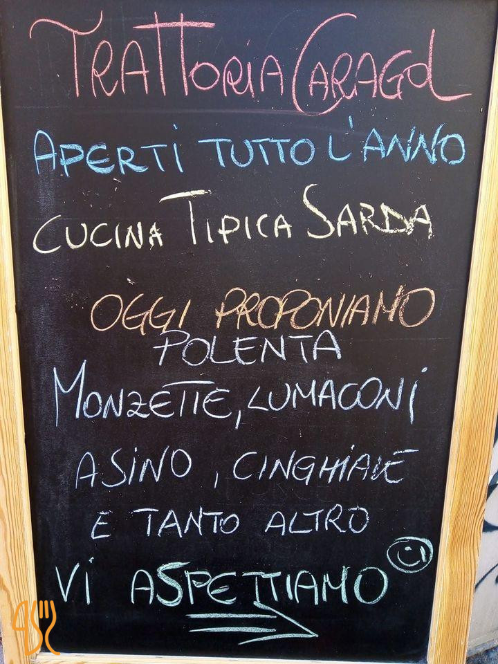 Trattoria Caragol Carta