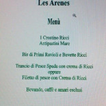Les Arenes Carte