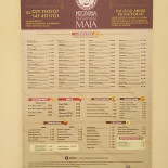 Pizzeria Gastronomia Friggitoria Maia Carte
