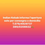 Indian Kebab Pizza Carte