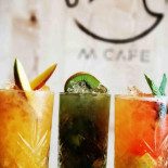 M Cafe Pizza Boisson