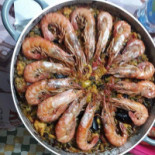 La Conchiglia Paella Beach Alghero Comida