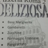 Pizzeria Roma 2 Di De Palma menu