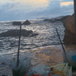 Riservato Beach outside