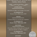 Ristorante Extasy menu