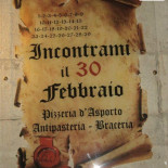 Incontrami Al 30 Febbraio menu