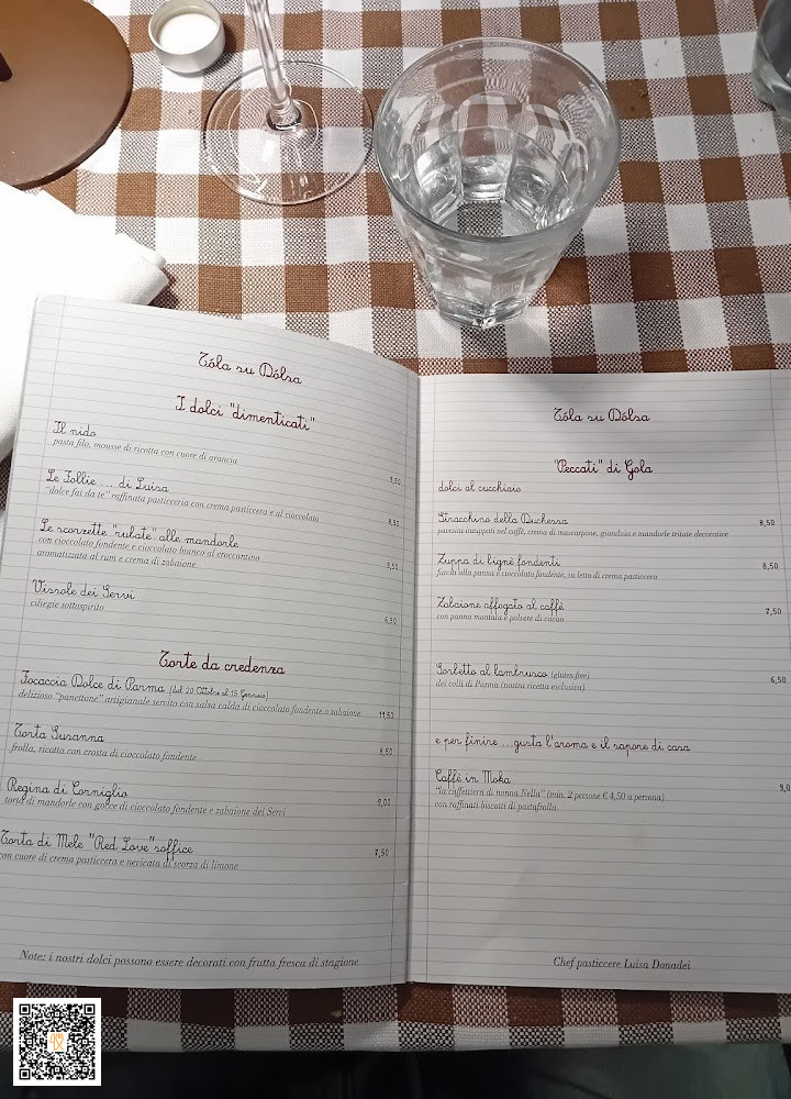 Osteria Dei Servi Carte