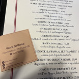 Osteria Del Morino Piatti