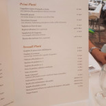 Marittimo Dalla Betta Menu