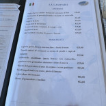 La Lampara Carte