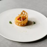 White Restaurant Lounge Bar food