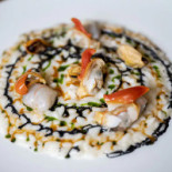 White Restaurant Lounge Bar food