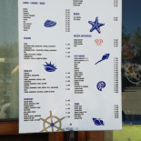 Eolo Cafè menu