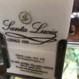 Santa Lucia menu