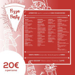 Pizzeria Daniela menu