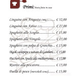 Antica Osteria Cal Di Mezzo menu