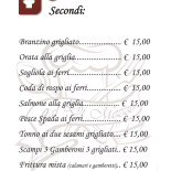 Antica Osteria Cal Di Mezzo menu