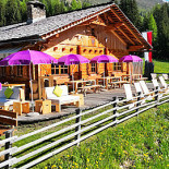 Malga Messner outside