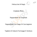 Agriturismo La Maddalena menu