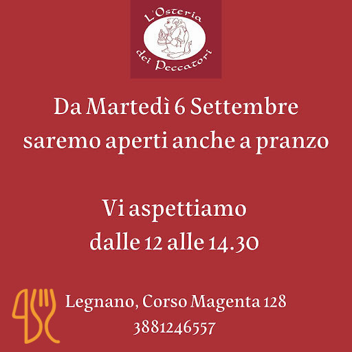 Osteria Dei Peccatori Carte