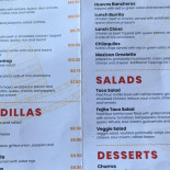 Pizzeria Calabash Carte