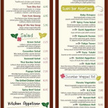 Hasu menu