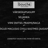 Pizzeria Lauben menu