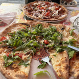 Over Pizza Comida