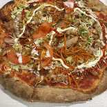 Over Pizza Comida