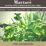 Martarè Menu