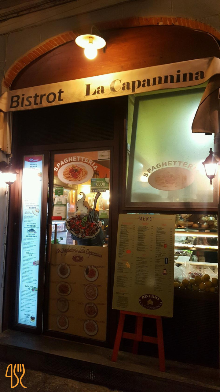 La Capannina Bistrot Carte