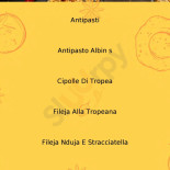 Albin's Menu