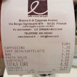 Bianco è Speisekarte