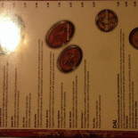 Indiano Zafferano Carte