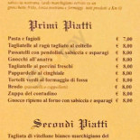 Osteria Pasqualon Carte