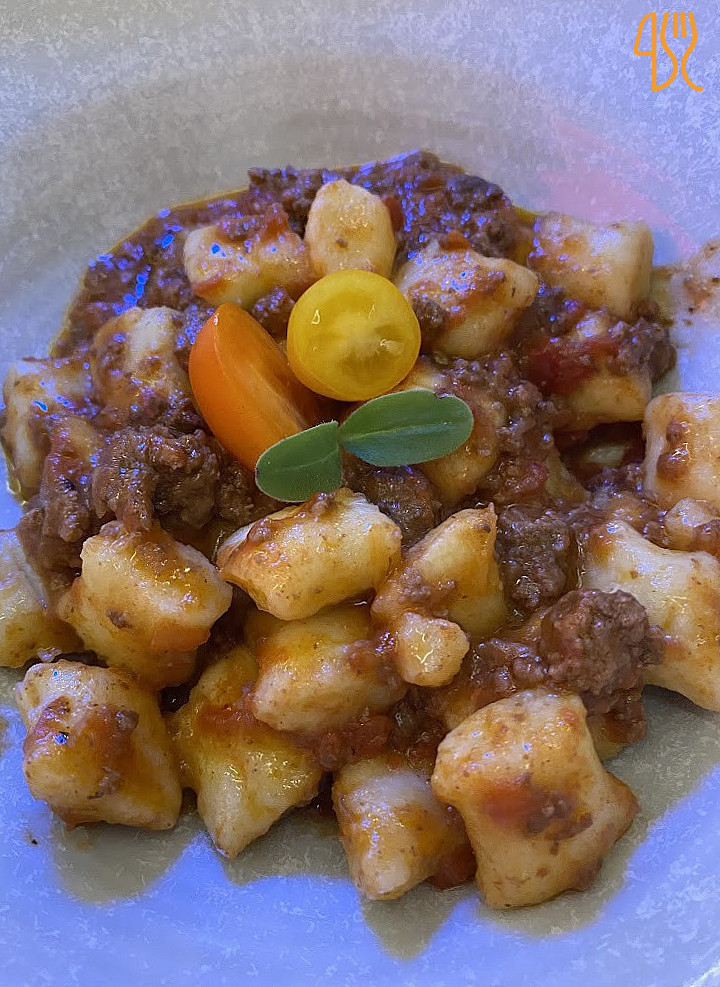 Speckeggele Comida