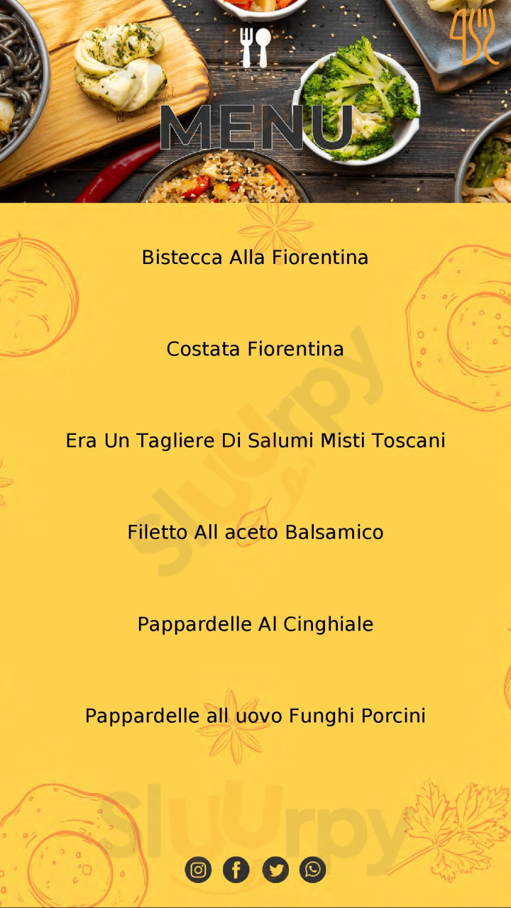 Albergo Il Bronco Carte